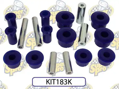 Superpro Rear Complete Rear Leaf Spring Bush Kit - Amarok 2WD+4WD Bargain