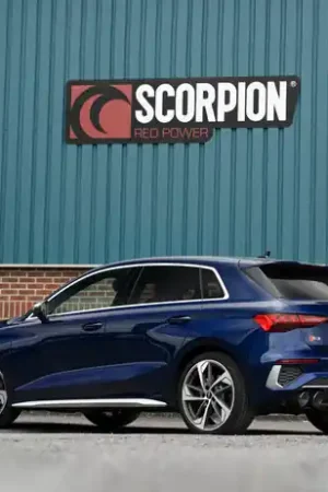 Scorpion Cat Back Exhaust - S3 2.0TFSi 8Y Sportback Markdown