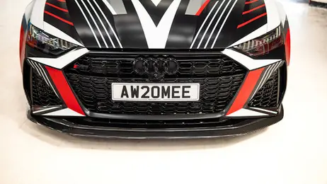 No Minimum Order AP Design Dry Carbon Front Splitter - RS6 (C8)