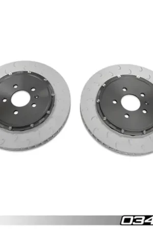 Low Price 034Motorsport 2-piece Floating Front Brake Rotor Upgrade Kit - Audi R8 Gen 1 & Gen 1.5