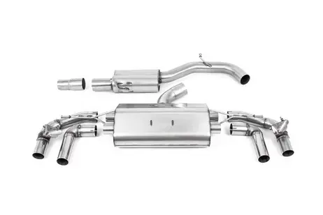Limited Time Milltek Particulate Filter-back Exhaust - Resonated - Golf 8 R