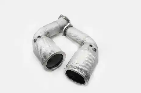 Milltek Large-bore Downpipe and De-cat/GPF Bypass - RS4 B9 Next Day Delivery