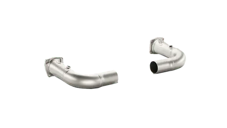 Akrapovic Link-Pipe Set w/o Cat (Titanium) - 911 Turbo/Turbo S (991) Worldwide Shipping