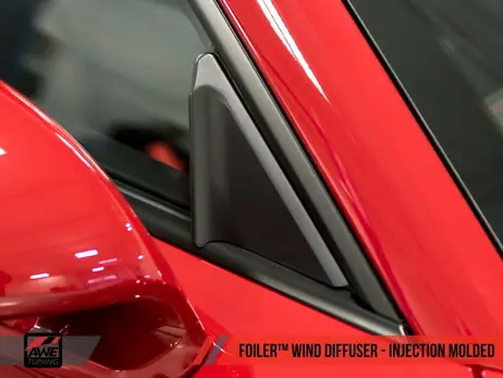 Hassle-Free Returns AWE Tuning Foiler Wind Diffuser - 718 Boxster, 981 Cayman and 991