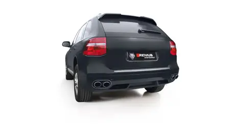 Remus Exhaust Rear Silencer Left/Right with Uses OE Tailpipes - Cayenne 957 4.8 V8 Turbo 368 kW  2007-2010 Must Have