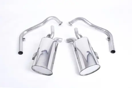 Milltek Cat-back Exhaust - Non-resonated (louder). Ceramic Black Tips - Cayman - S 3.4 987 Gen2 - 2009-2013 - SSXPO116_1 Latest