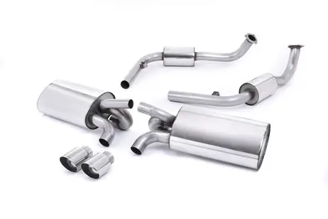 Milltek Cat-back Exhaust - Polished Tips. Exc. Rear Catalysts - Boxster - S 3.2 987 Gen1 - 2004-2009 - SSXPO120 Trending