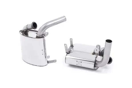 Milltek Cat-back Exhaust - Cup System. Uses OE tailpipes - 911 - 996 Carrera and Carrera S (C2 and C4) - 1998-2005 - SSXPO019 Modern