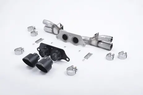 Bulk Order Milltek Cat-back Exhaust - with Cerakote Black GT-100 Trims - 911 - 991.1 GT3 & GT3 RS - 2013-2018 - SSXPO127