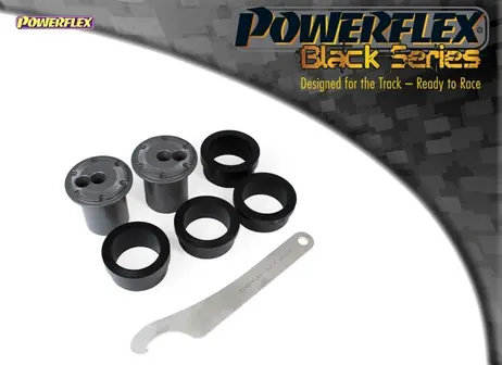 Don’t Miss Out Powerflex Track Front Track Control Arm Outer Bushes, Caster Adjustable - Cayman 987C (2005 - 2012)  - PFF57-802BLK