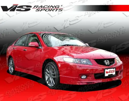 Acura TSX VIS Racing Type R Side Skirts - 04ACTSX4DTYR-004 Exclusive