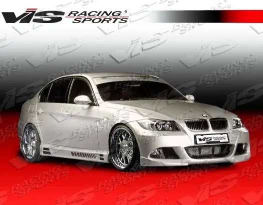 Bargain BMW 3 Series VIS Racing R Tech Side Skirts - 06BME904DRTH-004