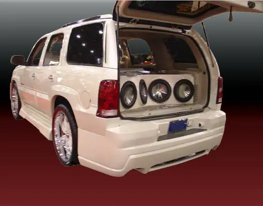 Viral Cadillac Escalade VIS Racing Outcast-2 Side Skirts - 02CAESC4DOC2-004