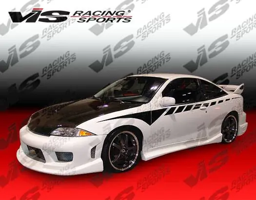 Chevrolet Cavalier 2DR VIS Racing Striker Side Skirts - 95CHCAV2DSTR-004 Warranty Included