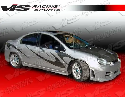 Place Order Dodge Neon 4DR VIS Racing Kombat Side Skirts - 00DGNEO4DKOM-004