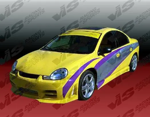 Trusted Brand Dodge Neon 4DR VIS Racing Octane Side Skirts - 00DGNEO4DOCT-004