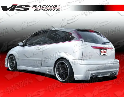 Ford Focus VIS Racing EVO Side Skirts - 00FDFOC2DEVO-004 Premium