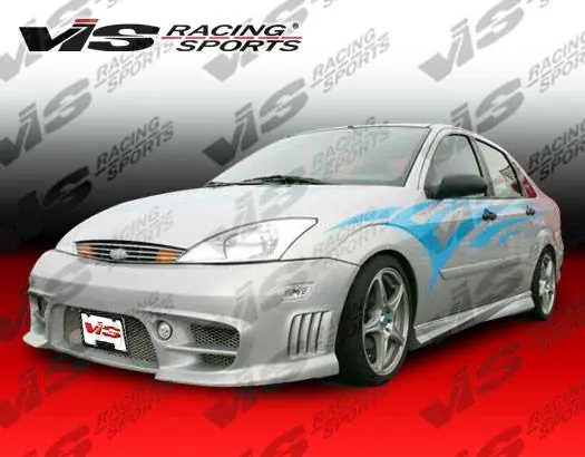 Best Choice Ford Focus VIS Racing Wizdom Side Skirts - 00FDFOC2DWIZ-004