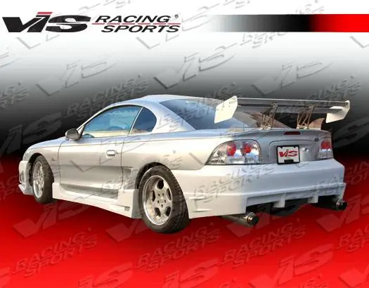 Worldwide Shipping Ford Mustang VIS Racing Wings Side Skirts - 94FDMUS2DWIN-004