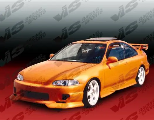 Exclusive Honda Civic 2DR & 4DR VIS Racing Evolution Side Skirts - 92HDCVC2DEVO-004