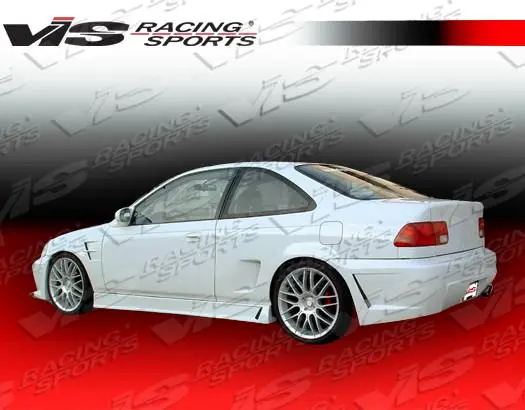 Trusted Brand Honda Civic 2DR & 4DR VIS Racing TSC-3 Side Skirts - 92HDCVC2DTSC3-004