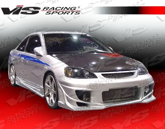 Honda Civic 2DR VIS Racing Ballistix Side Skirts - 01HDCVC2DBX-004 Fast Shipping