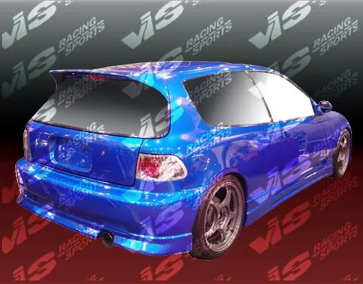 Bulk Order Honda Civic HB VIS Racing Tracer Side Skirts - 92HDCVCHBTRA-004