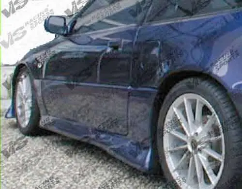 Honda CRX VIS Racing TNR Flared Side Skirts - 88HDCRXHBTRF-004 Certified