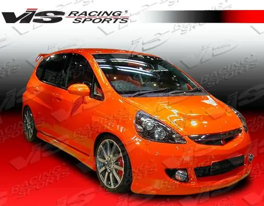 Genuine Honda Fit VIS Racing Techno R Widebody Side Skirts - 07HDFIT4DTNRWB-004