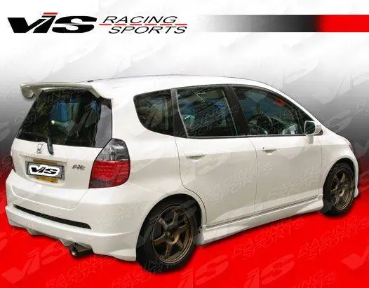 Modern Honda Fit VIS Racing Techno R-1 Side Skirts - 07HDFIT4DTNR1-004