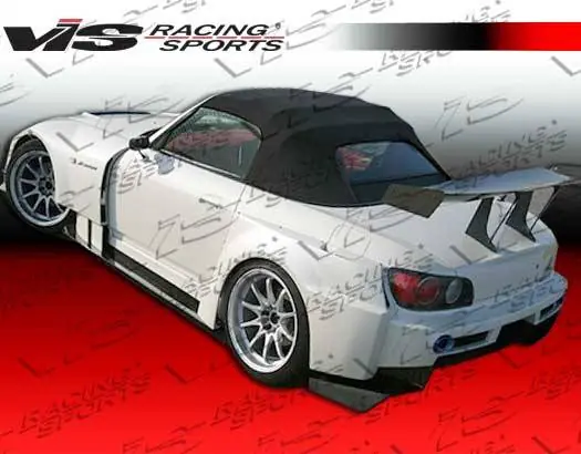 Free Shipping Honda S2000 VIS Racing AMS Widebody Side Skirts - 00HDS2K2DAMSWB-004