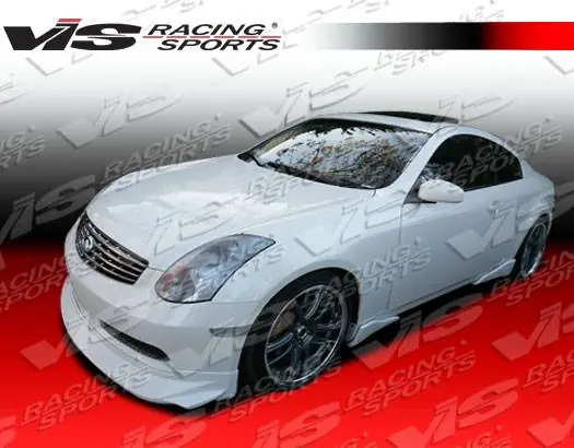 Infiniti G35 2DR VIS Racing Invader Side Skirts - 03ING352DINV-004 Time-Limited