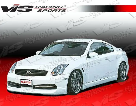 Low Price Infiniti G35 2DR VIS Racing Wings Side Skirts - 03ING352DWIN-004