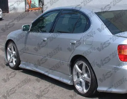 Certified Lexus GS VIS Racing Cyber-2 Side Skirts - 98LXGS34DCY2-004