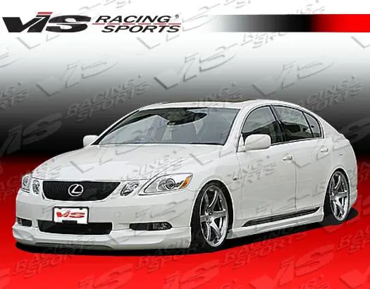 Lexus GS VIS Racing Wings Side Skirts - 06LXGS34DWIN-004 Price Drop