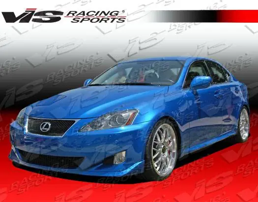 Crafted Lexus IS VIS Racing Techno R Side Skirts - 06LXIS34DTNR-004