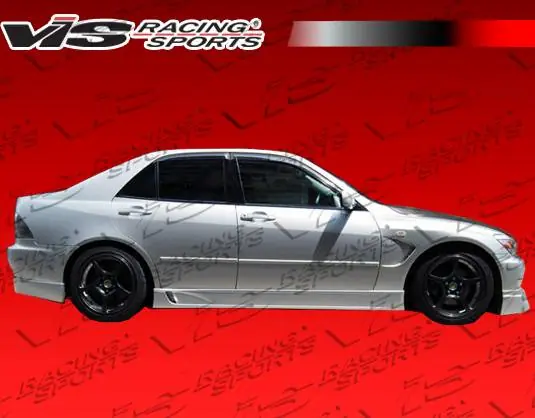 Lexus IS VIS Racing Wize Side Skirts - 00LXIS34DWIZ-004 Direct From Factory