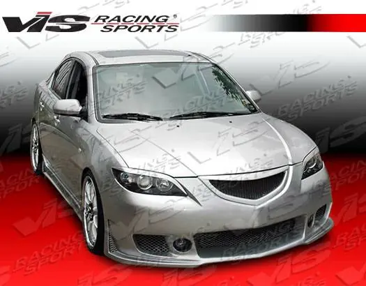 Mazda 3 4DR HB VIS Racing TSC-3 Side Skirts - 04MZ3HBTSC3-004 Direct From Factory