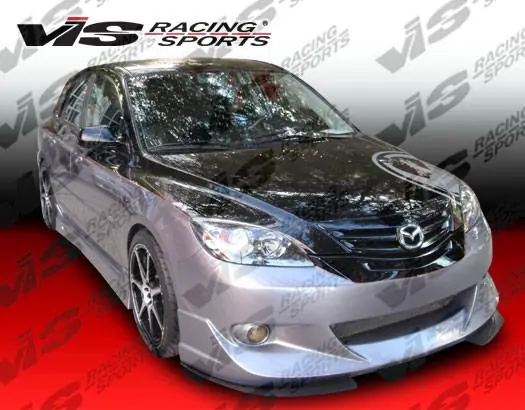 Mazda 3 4DR HB VIS Racing Viper Side Skirts - 04MZ3HBVR-004 Free Delivery