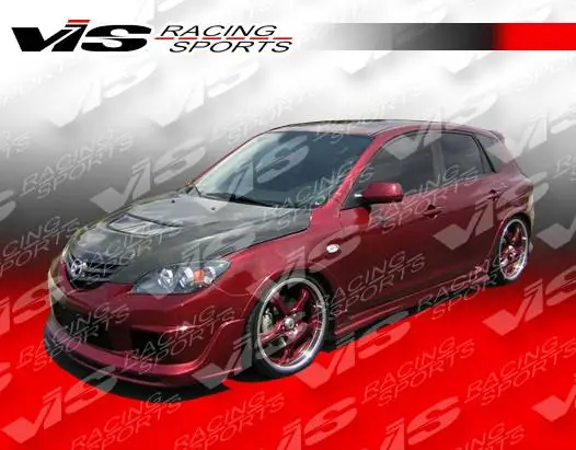 One Day Deal Mazda 3 4DR VIS Racing Magnum Side Skirts - 04MZ34DMAG-004