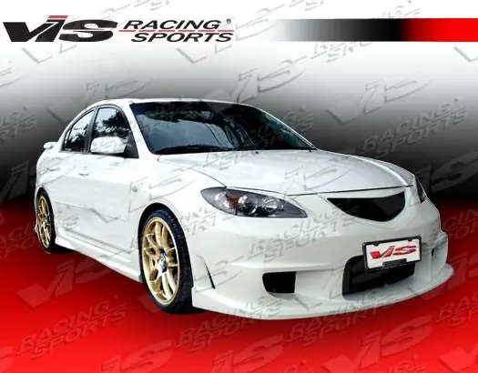 Mazda 3 4DR VIS Racing Wings Side Skirts - 04MZ34DWIN-004 Trending