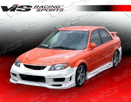 Fan Favorite Mazda Protege VIS Racing Tranz Side Skirts - 01MZ3234DTZ-004
