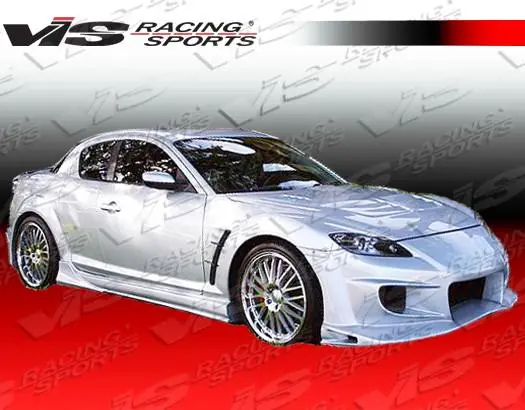 Viral Mazda RX-8 VIS Racing Invader Side Skirts - 04MZRX82DINV-004