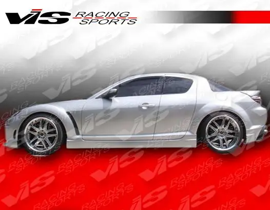 Top Pick Mazda RX-8 VIS Racing Wings Side Skirts - 04MZRX82DWIN-004