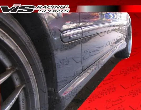 Mercedes-Benz C Class VIS Racing Euro Tech-2 Side Skirts - 01MEW2034DET2-004 Big Sale