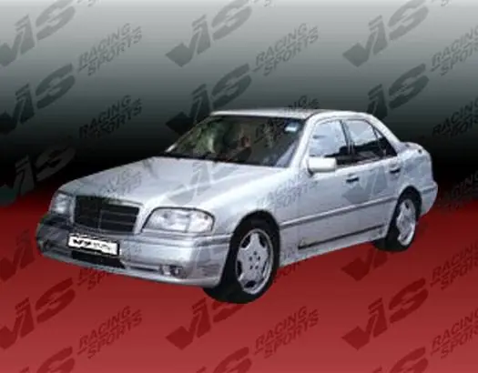 Mercedes-Benz C Class VIS Racing Laser Side Skirts - 94MEW2024DLS-004 Shop Now