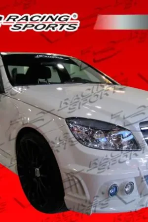 Mercedes-Benz C Class VIS Racing VIP Side Skirts - 08MEC634DVIP-004 Crafted