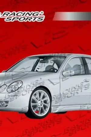 Worldwide Shipping Mercedes-Benz E Class VIS Racing Laser F1 Side Skirts - 03MEW2114DLF1-004