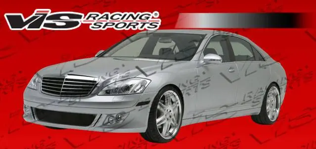 Direct From Factory Mercedes-Benz S Class VIS Racing B Spec Side Skirts - 07MEW2214DBSC-004