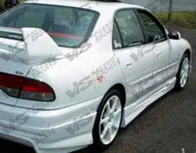 Certified Mitsubishi Galant VIS Racing Invader Side Skirts - 94MTGAL4DINV-004